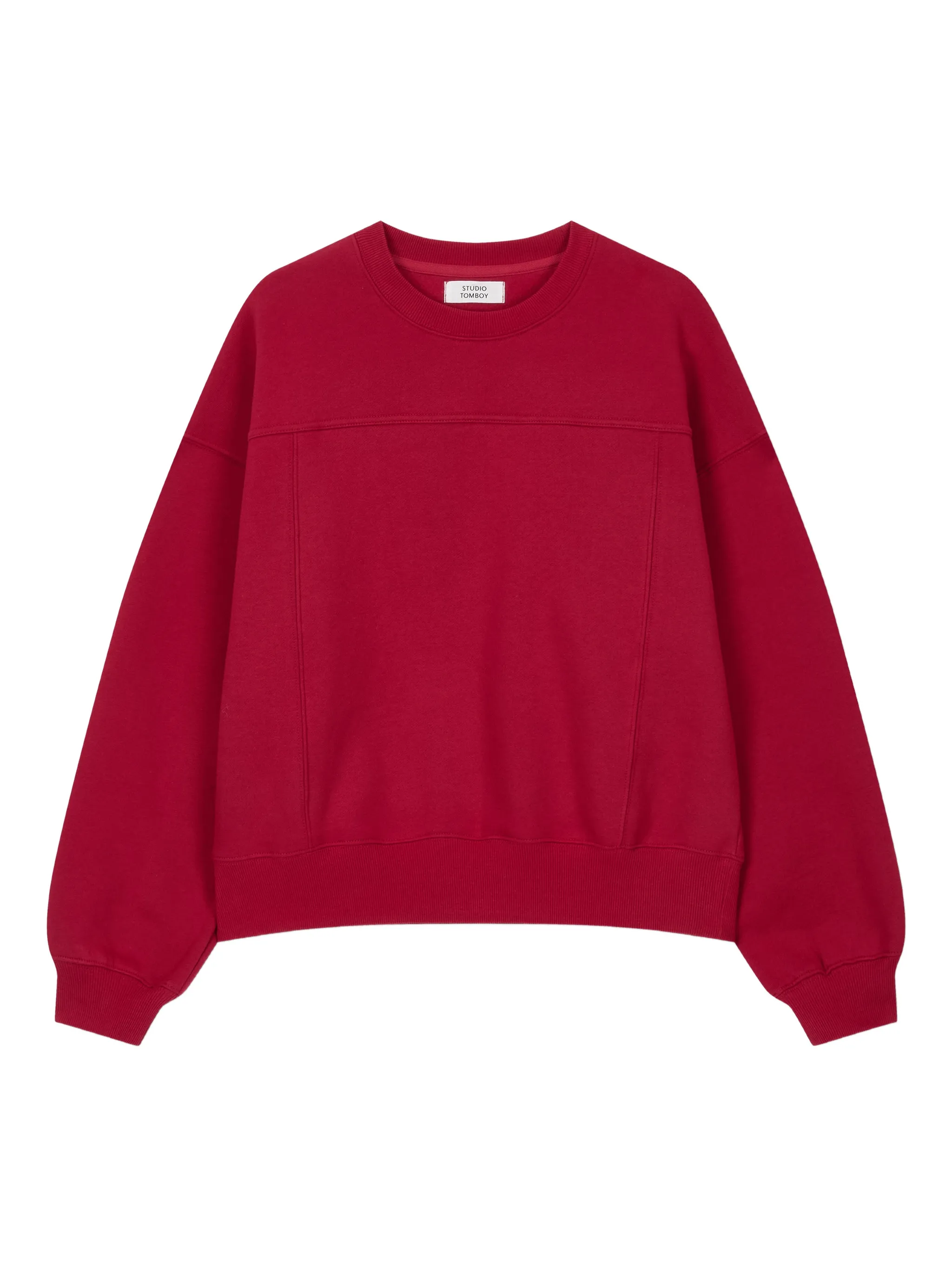 

Толстовка на флисовой подкладке Studio Tomboy, красный