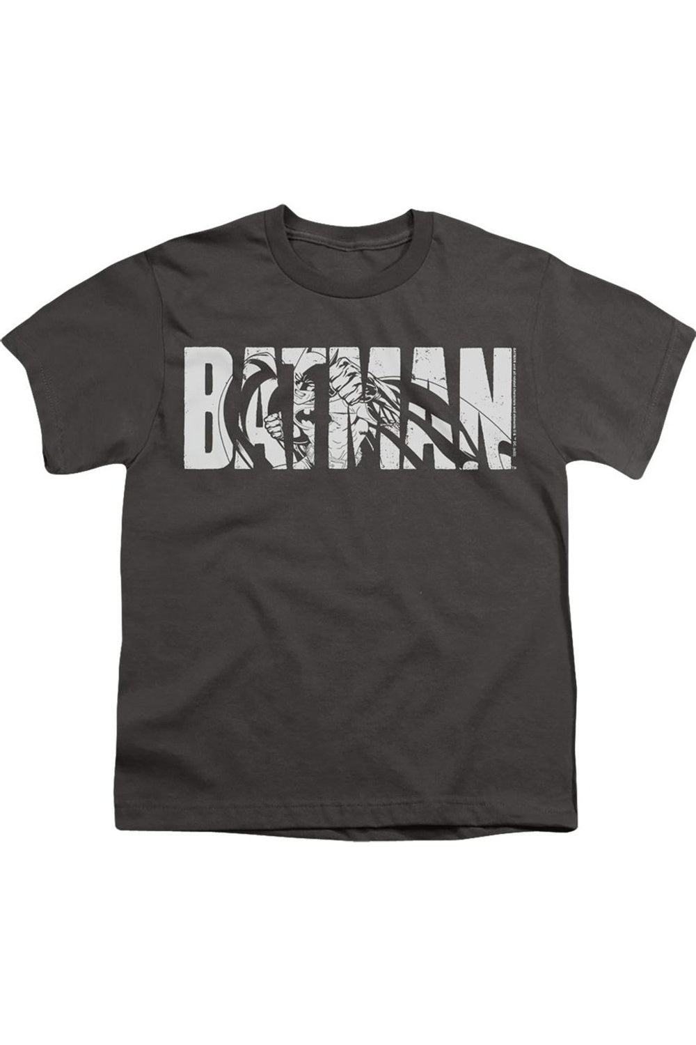 

Футболка с надписью Batman для детей, серый Gildan
