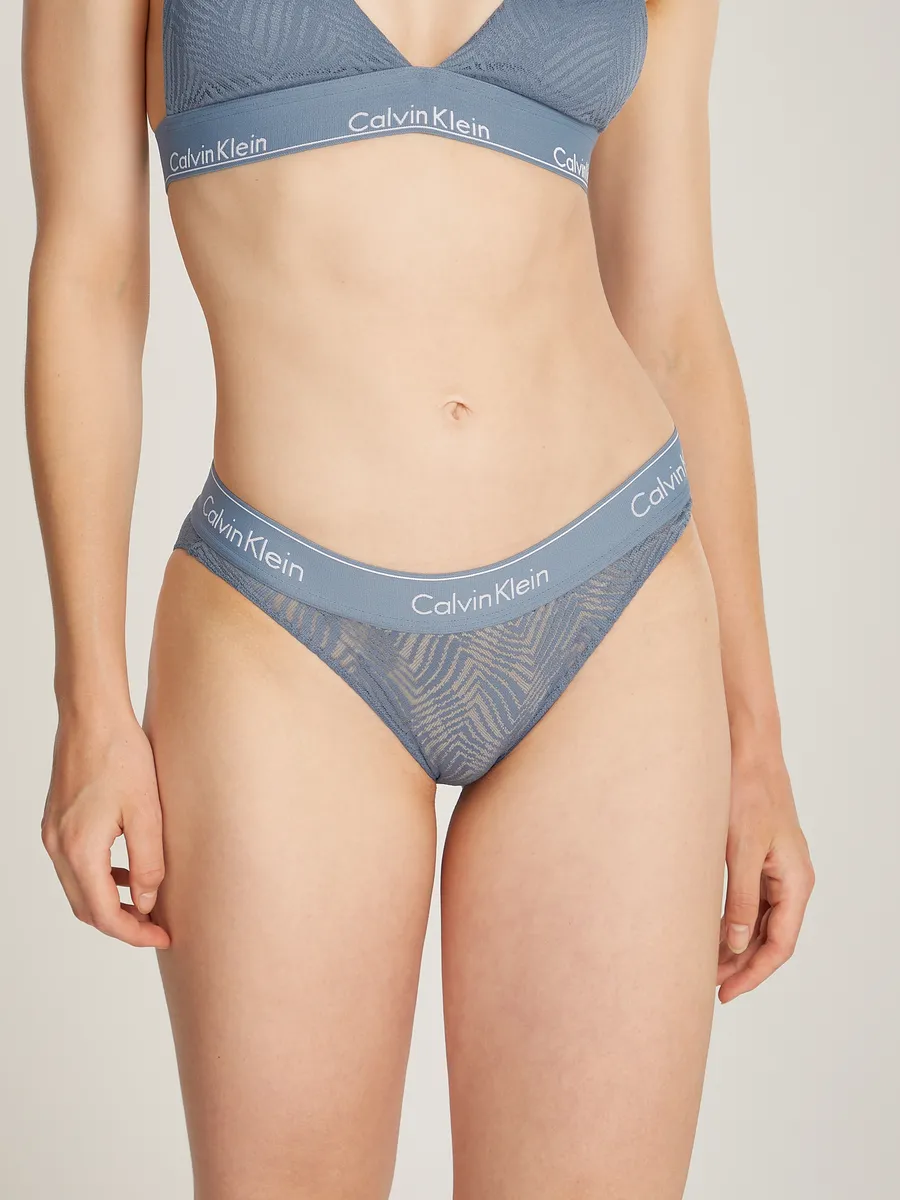 

Трусики бикини Calvin Klein Underwear "MODERN COTTON", с широкими манжетами, цвет Plein Air