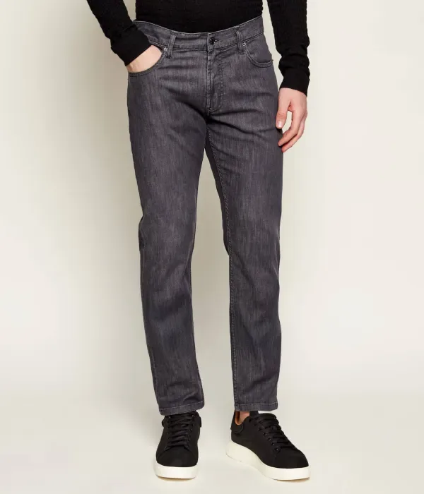 Джинсы j05 regular fit Emporio Armani, графитовый — фото 3