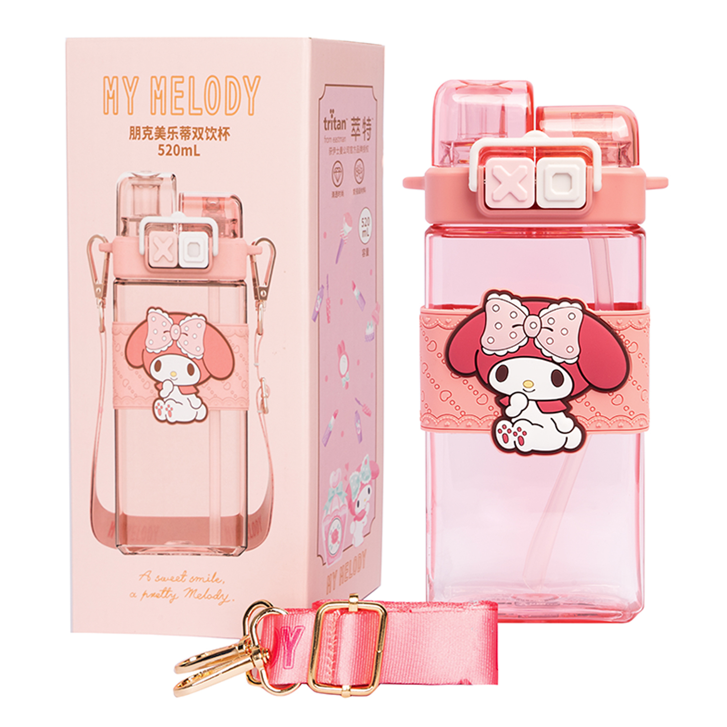 Пластиковые стаканчики для собак Pudding Dogs 520 мл Sanrio, Pompompurin — фото 4
