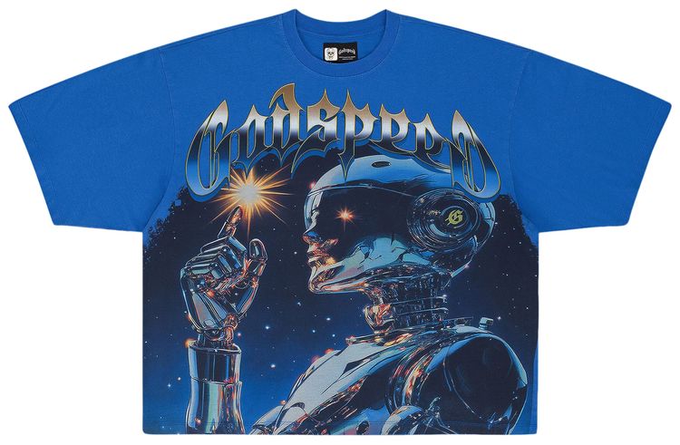 

Футболка Godspeed Sputnik Moment T-Shirt 'Royal Blue', синий