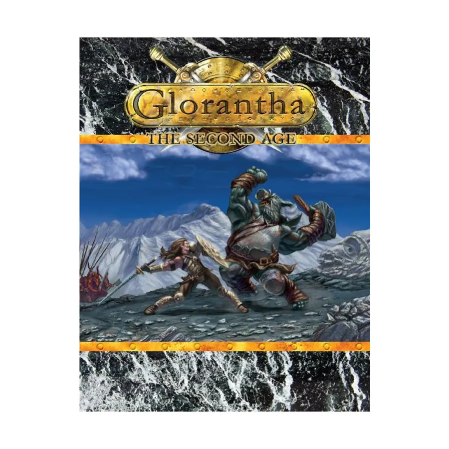 

Glorantha - The Second Age, RuneQuest (Mongoose Publishing), твердый переплет