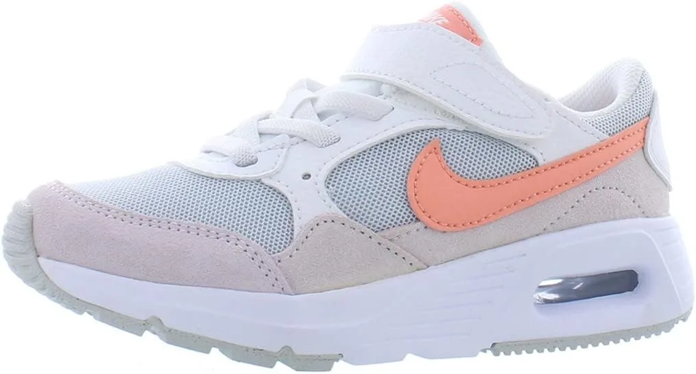 Детские гимнастические кроссовки Nike Air Max SC, белый/черный