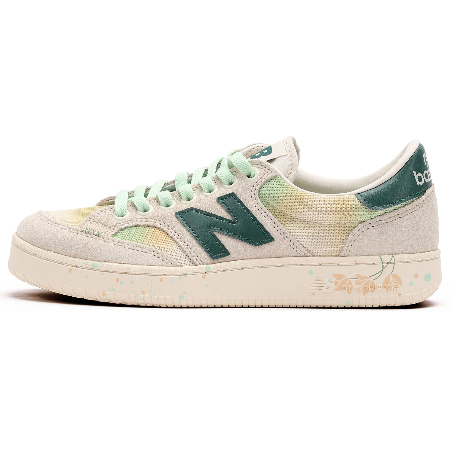 

Кроссовки New Balance NB Pro Court Skateboarding Shoes Unisex Low-top Beige/green, зеленый