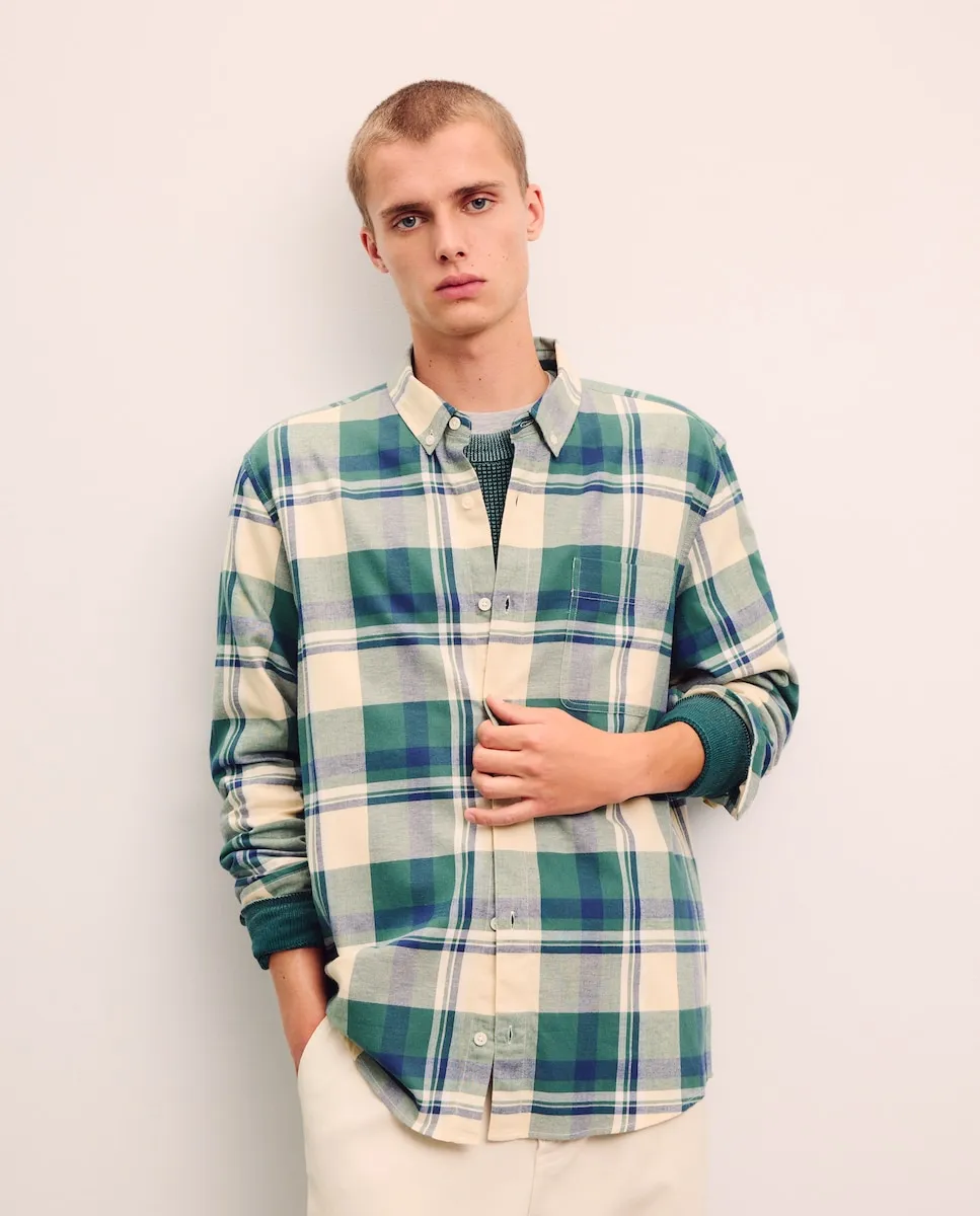 

Рубашка с длинным рукавом для мужчин Green Coast, зеленый