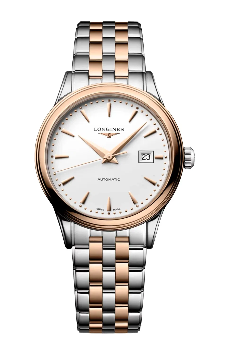 Флагманская классика - L4.374.3.90.7 LONGINES, серебряный