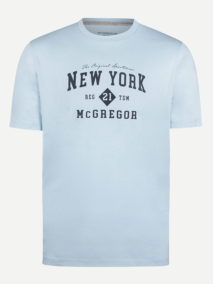 

Футболка McGregor, светло-синий