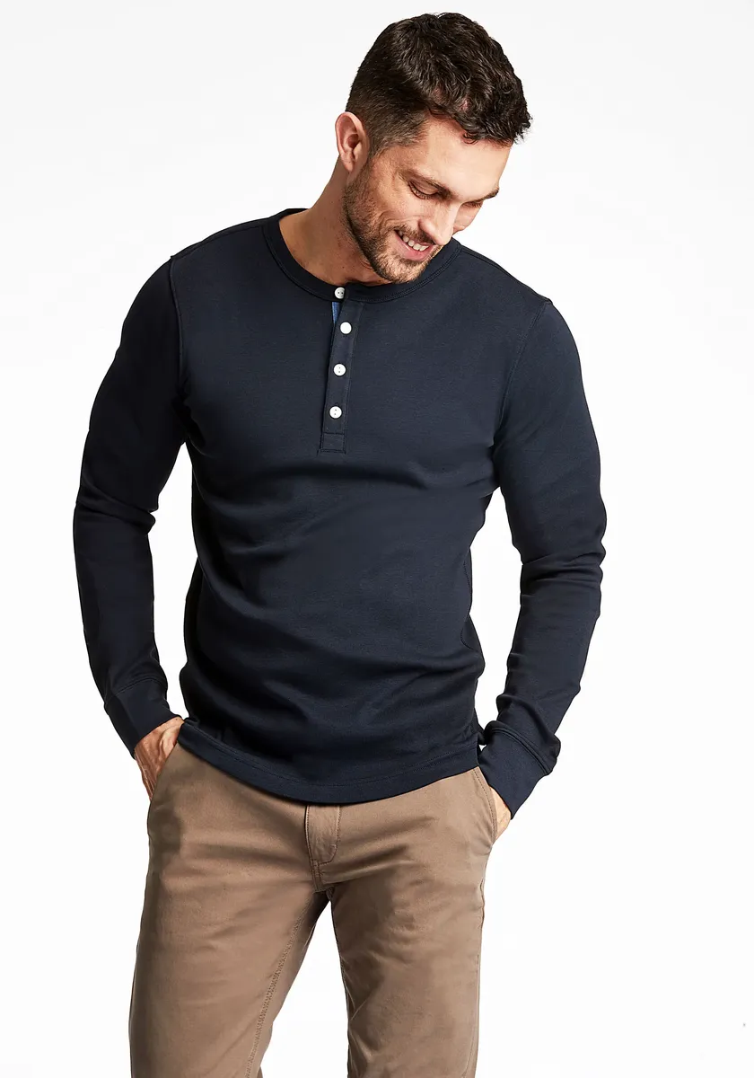 

LINDBERGH Henley Shirt " Lindbergh Henley Shirt", цвет морской волны