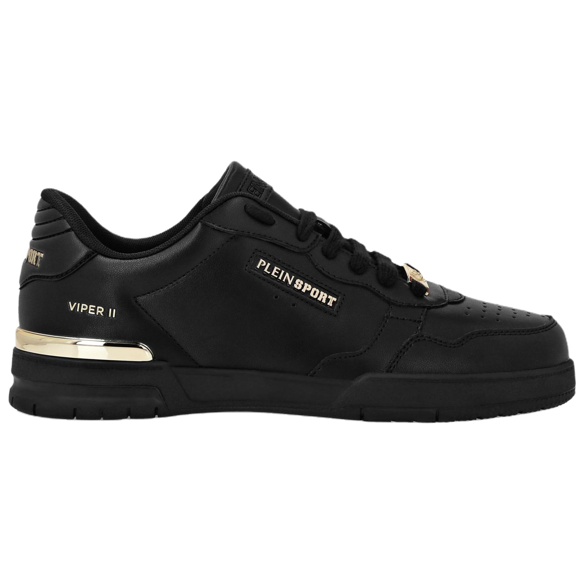 PLEIN SPORT Кроссовки TigerX Low top Casual Unisex Black — фото 3