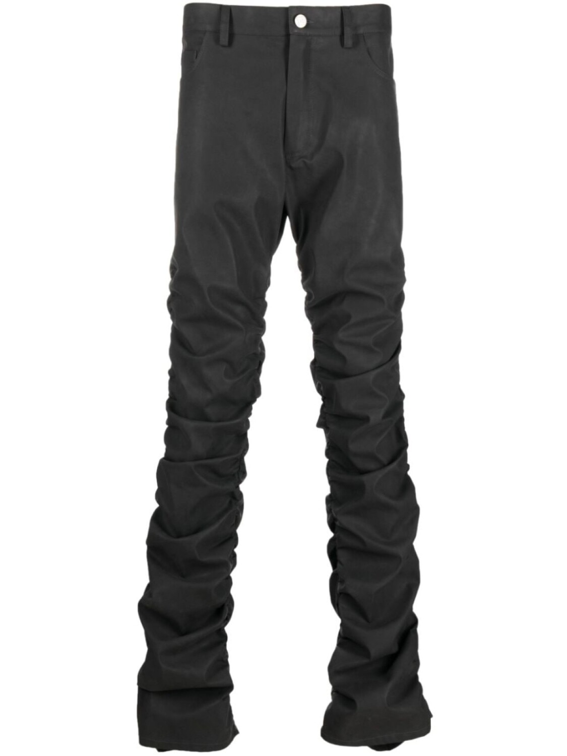 

MISBHV зауженные брюки со сборками, серый