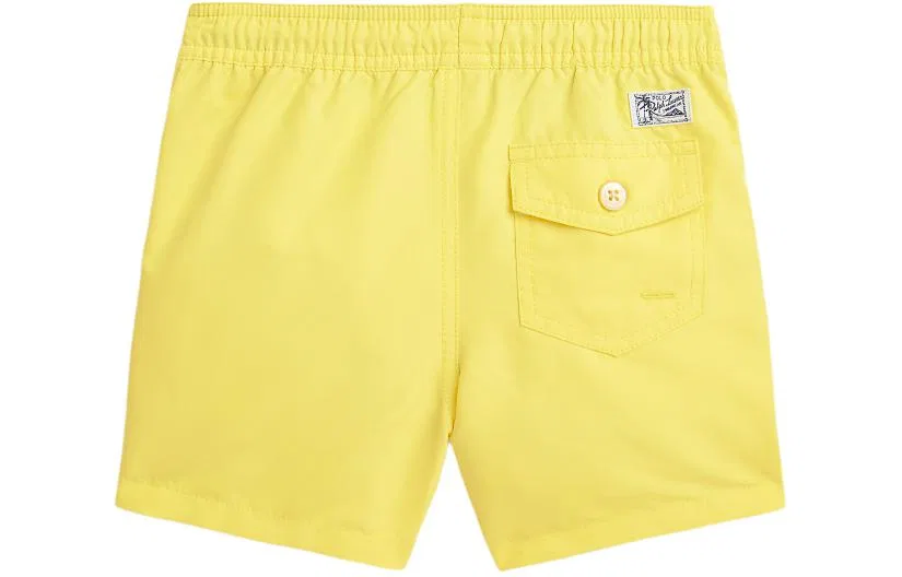 Шорты детские Polo Ralph Lauren желтые — фото 3