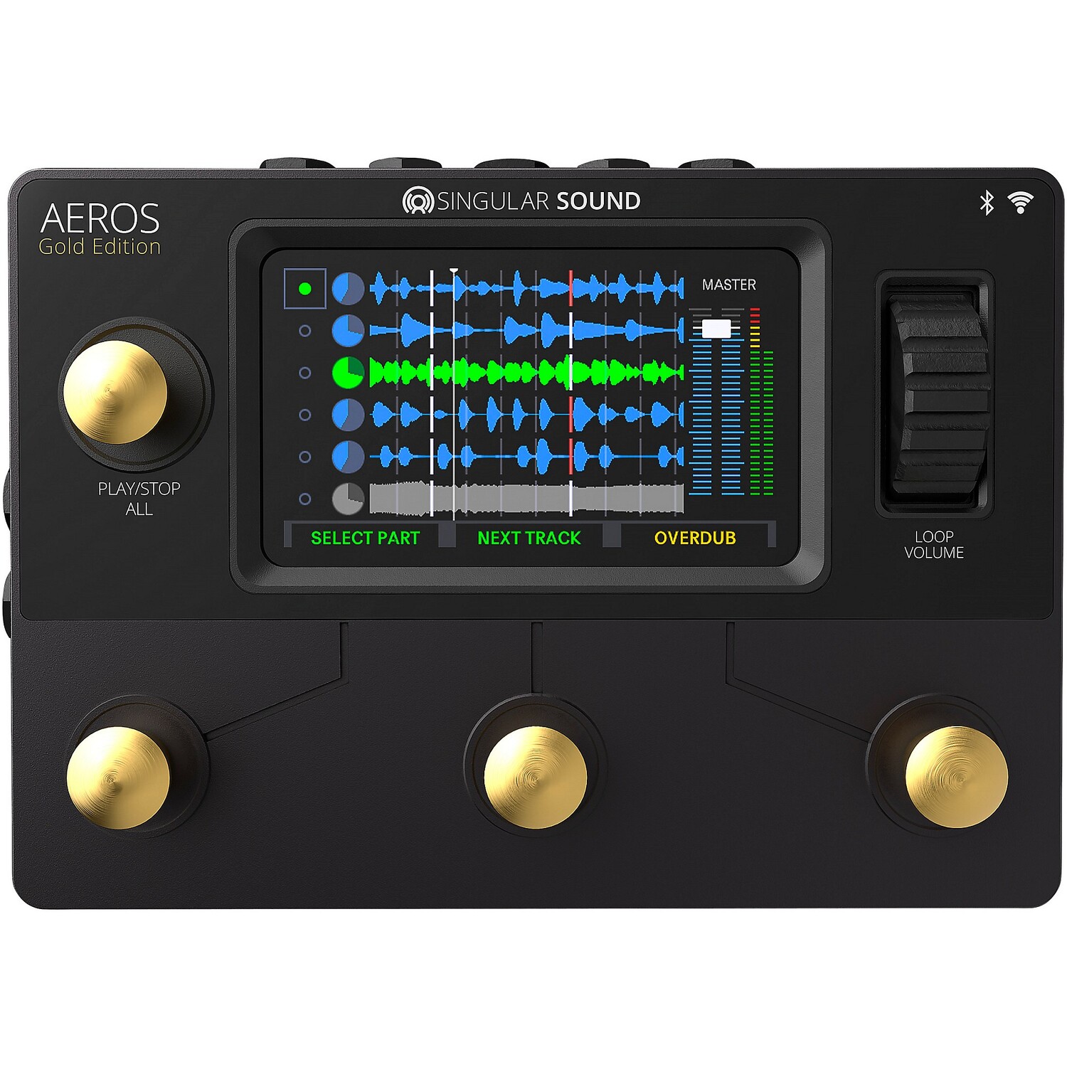 

Педаль Singular Sound Eros Loop Studio Looper, двухцветная, черная