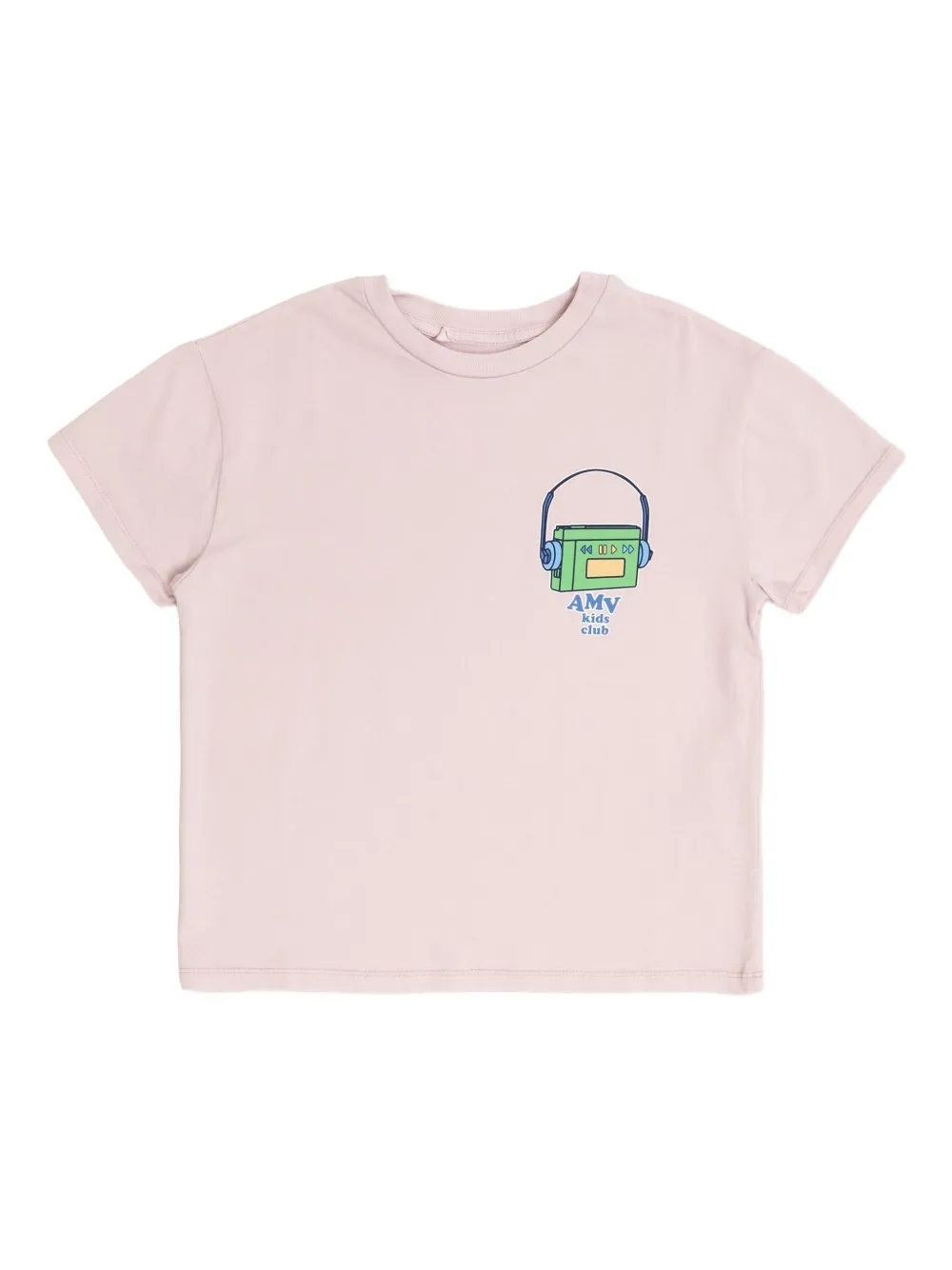 

Футболка с принтом American Vintage Kids, розовый