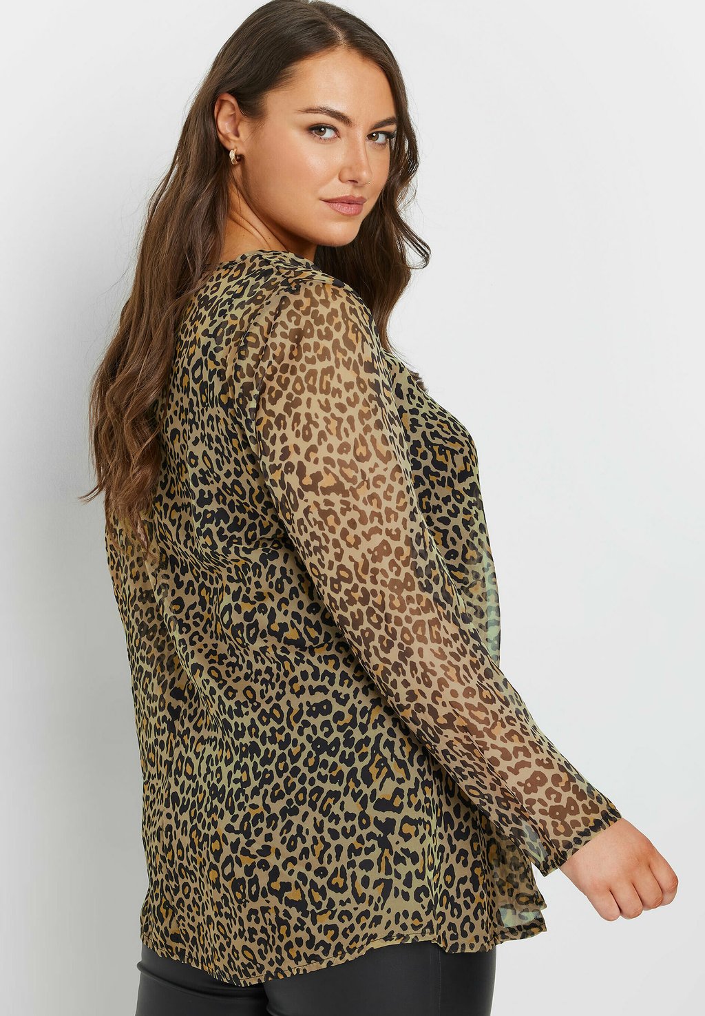 

Блуза Yours Clothing, коричневый