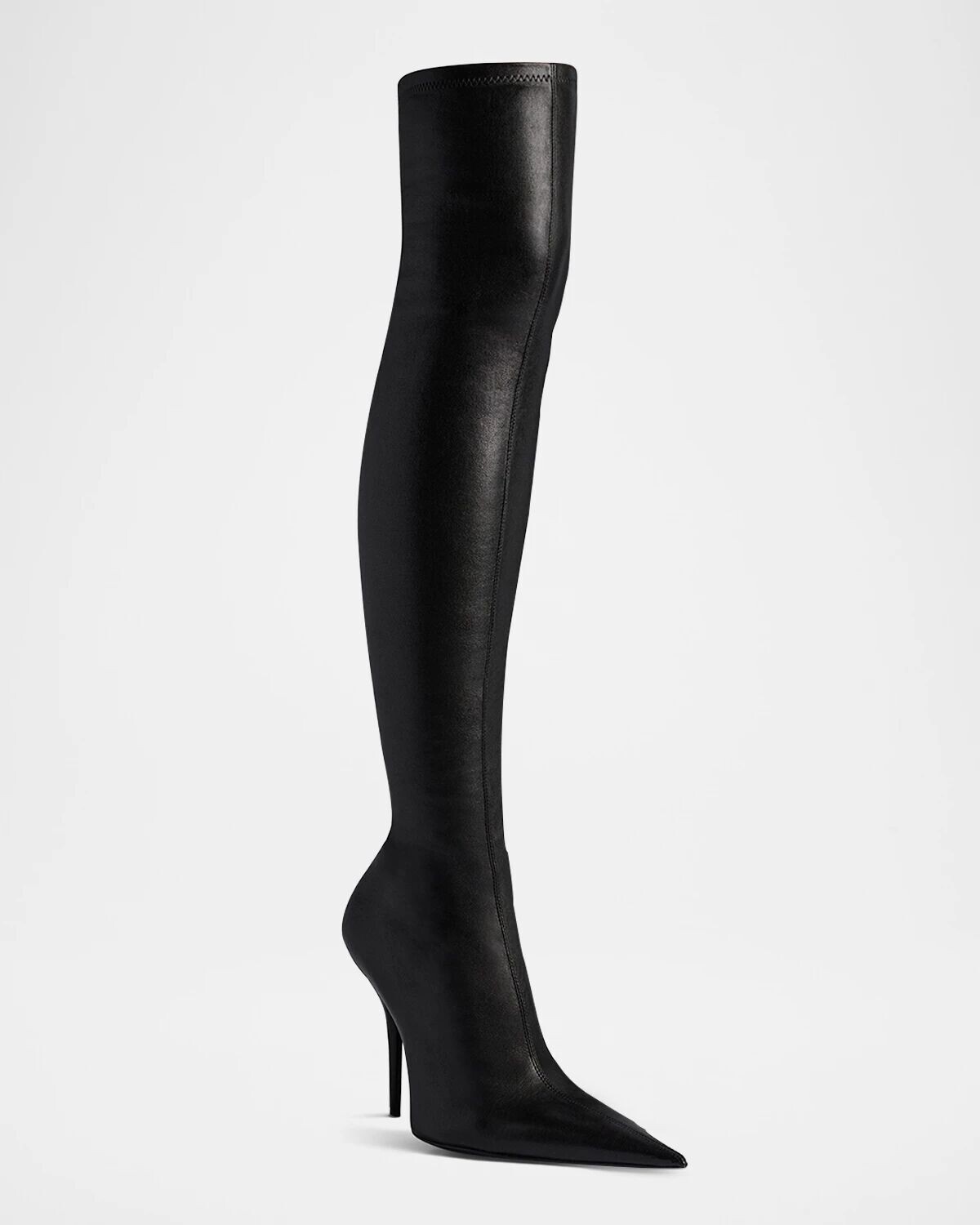 Сапоги женские Avenue Boot H110 Napa Str Balenciaga, цвет 1080 Black/Gold — фото 3