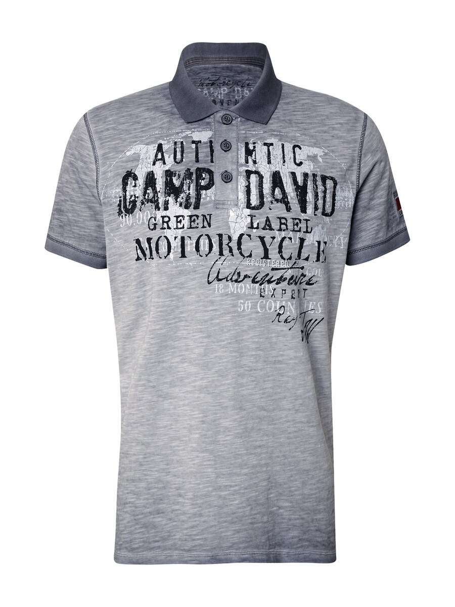 

Футболка CAMP DAVID, Dark grey/mottled grey