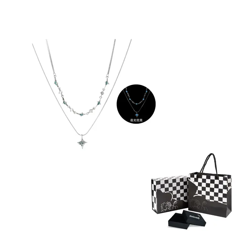 

FireMonkey Женское ожерелье из серебра 999 пробы