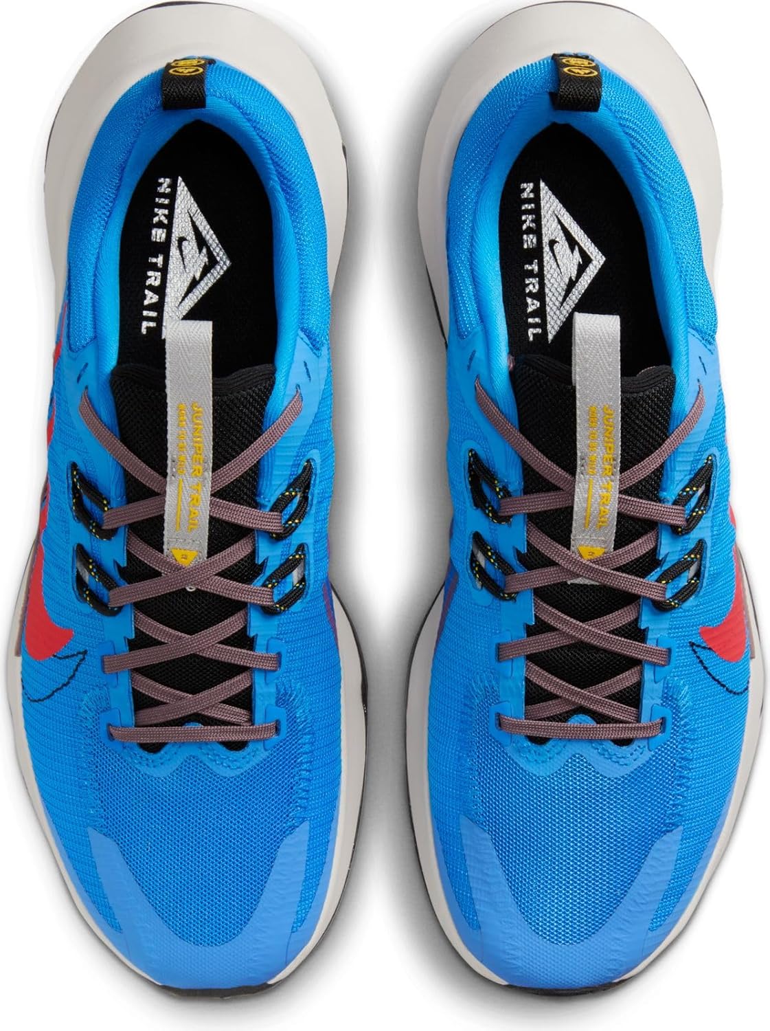 Мужские кроссовки для бега Nike Juniper Trail 2 Nn, красный/синий/светло-синий — фото 3
