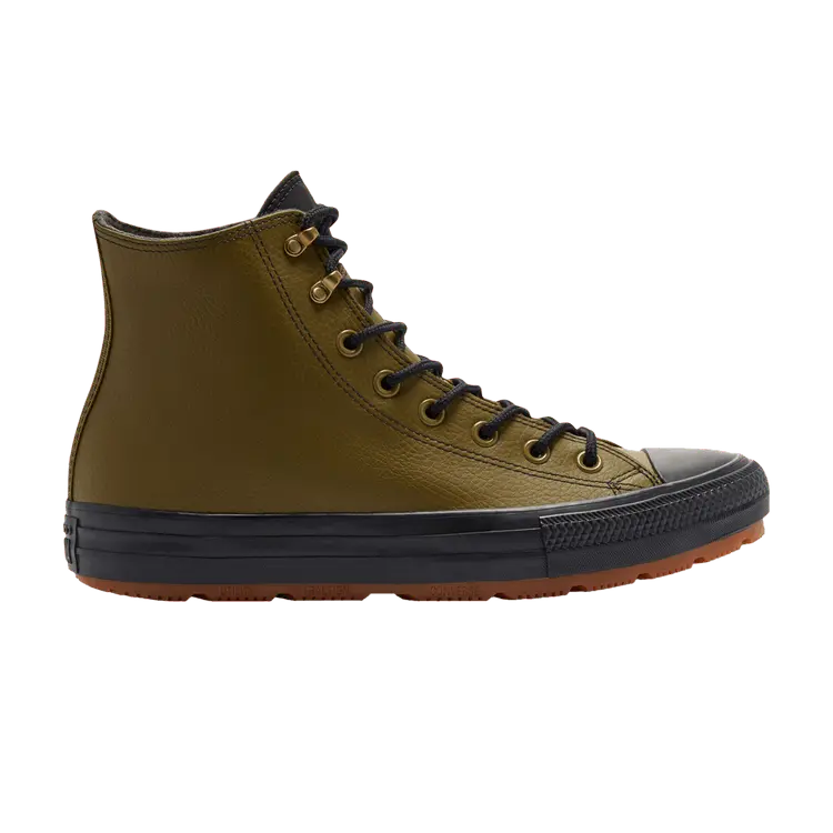 

Кроссовки Converse Chuck Taylor All Star Winter Leather High 'Dark Moss', зеленый