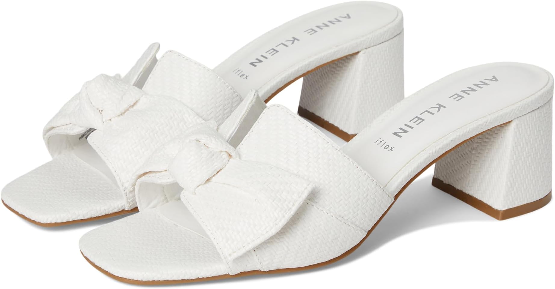 Сандалии Anne Klein Kizmet, цвет White Raffia