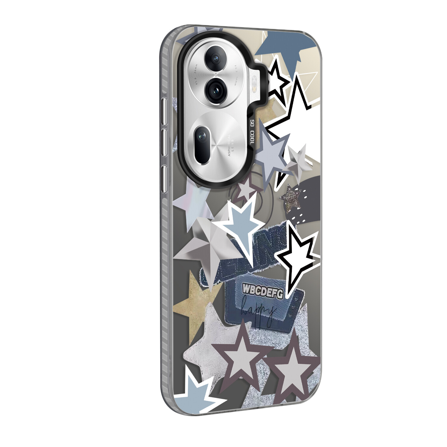 

Мелкие кости Чехол для телефона Small Bones, Color silver black - DWYCCY144