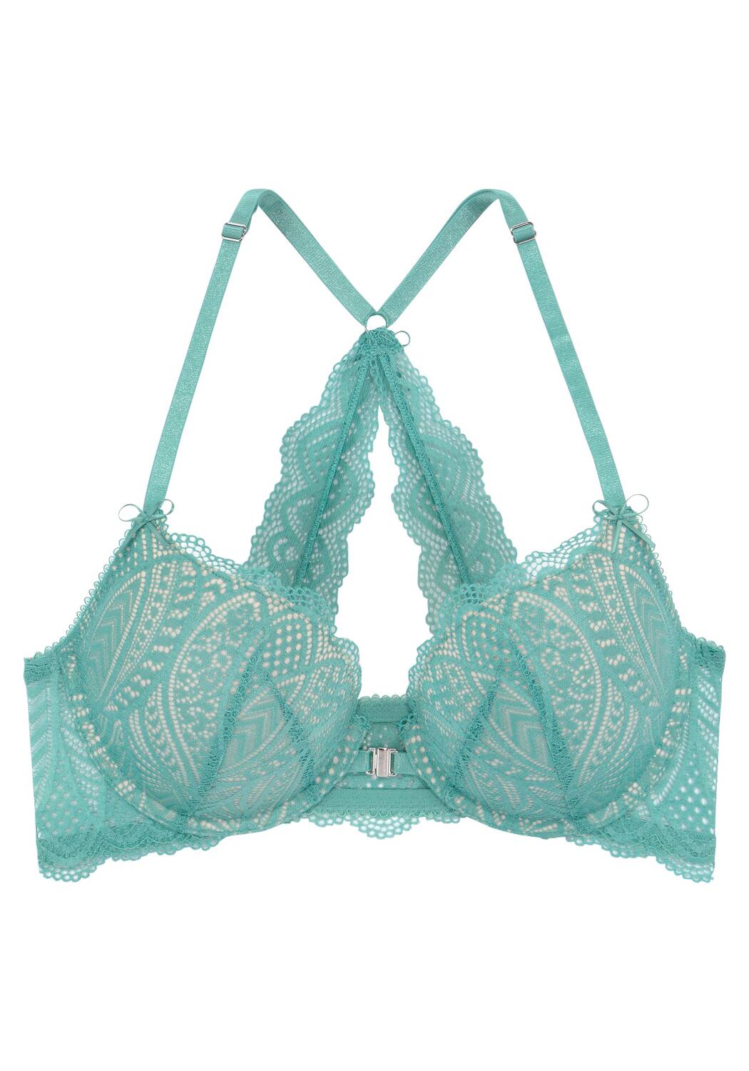 

LASCANA Бюстгальтер 'Raquel' в зеленом цвете