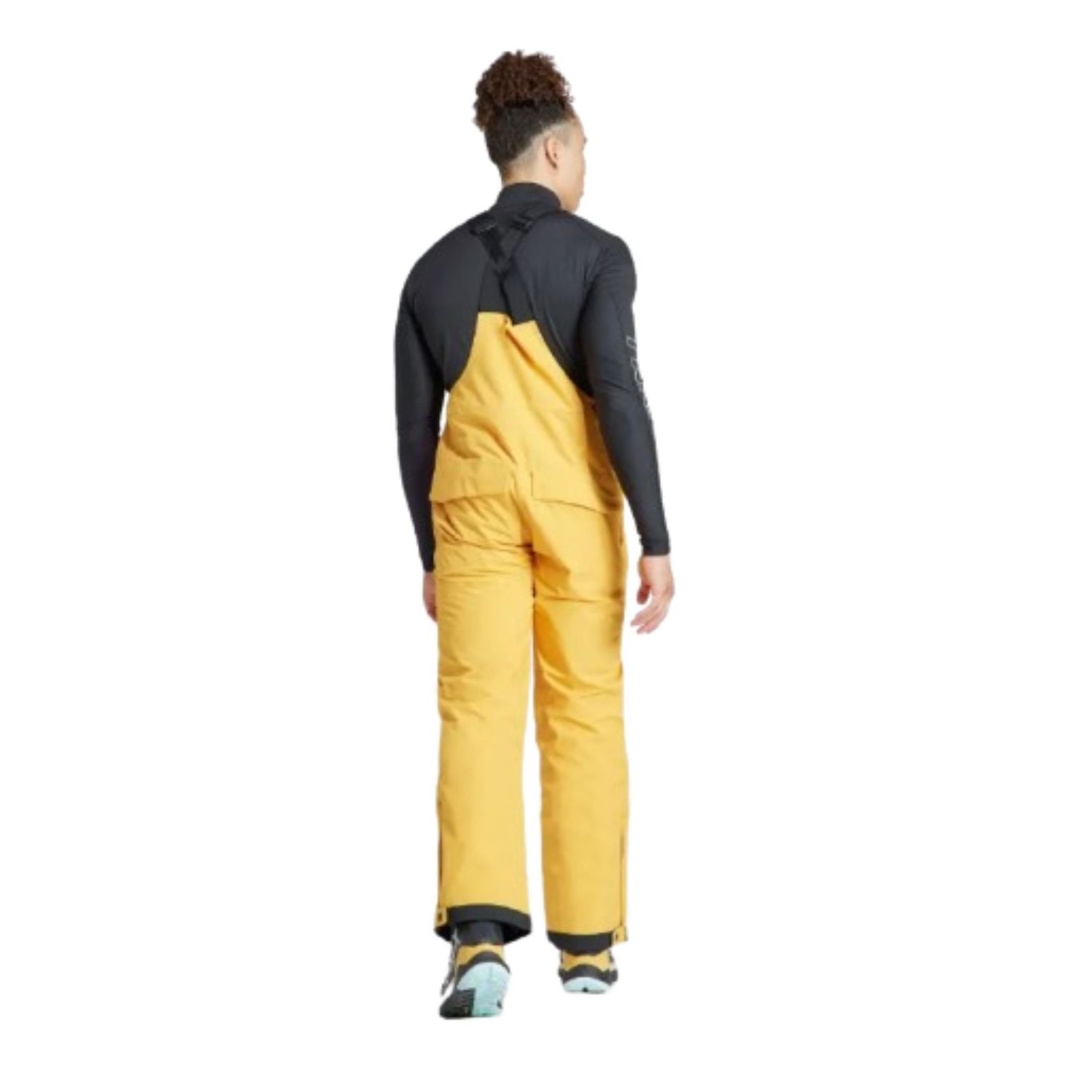 Утепленные велобрюки Adidas Terrex Xperior 2L, желтый цвет — фото 2
