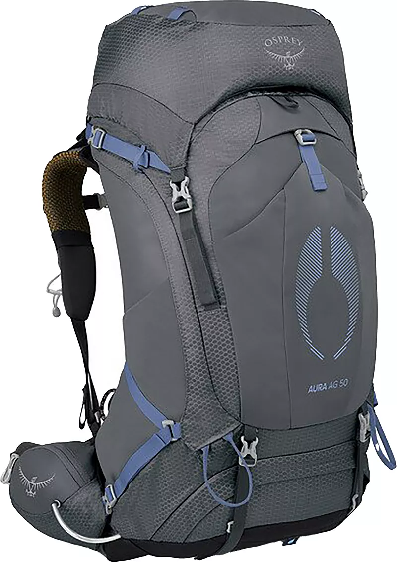 

Женский рюкзак Osprey Aura AG 50, цвет Tungsten Grey