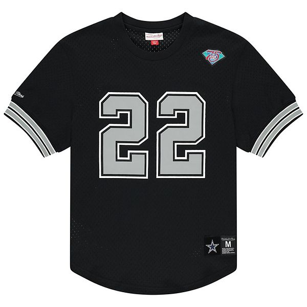 

Футболка с сеткой Dallas Cowboys с именем и номером игрока Emmitt Smith Mitchell & Ness