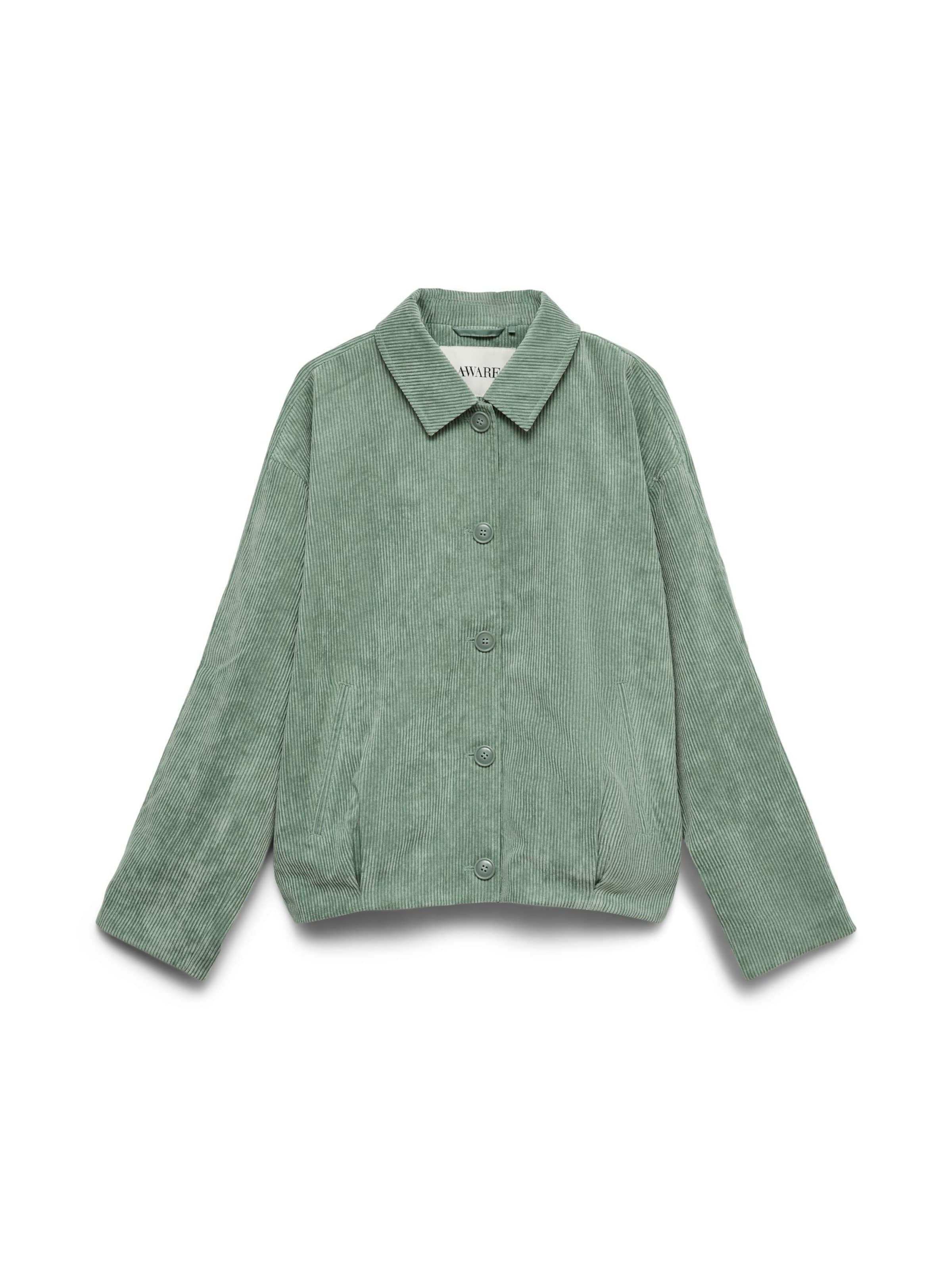 

VERO MODA Куртка межсезонная 'AWLeah' в зеленом цвете