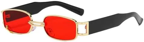 

Квадратные солнцезащитные очки для женщин, маленькие прямоугольные солнцезащитные очки UV400 для мужчин, черные солнцезащитные очки в стиле ретро для женщин MTZJH, C1