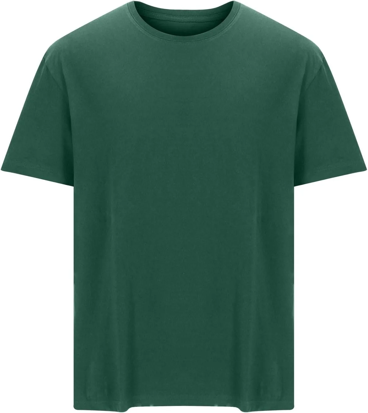 

Мужская футболка с коротким рукавом Cotton Moisture Wicking, Plus Size