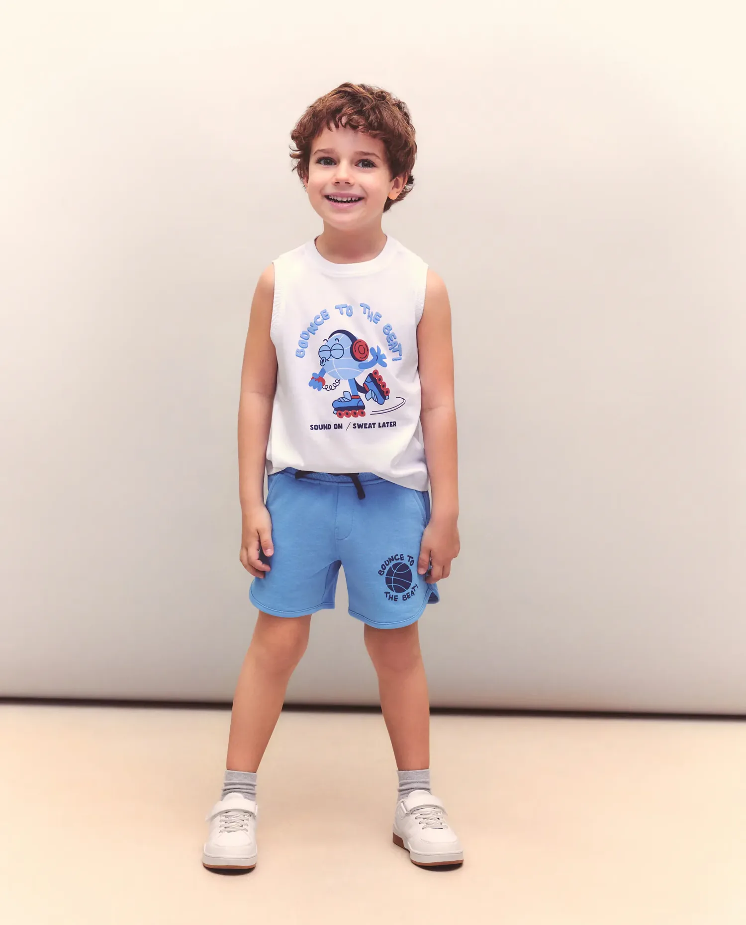 Спортивная детская футболка с коротким рукавом Kids El Corte Inglés, белый — фото 2