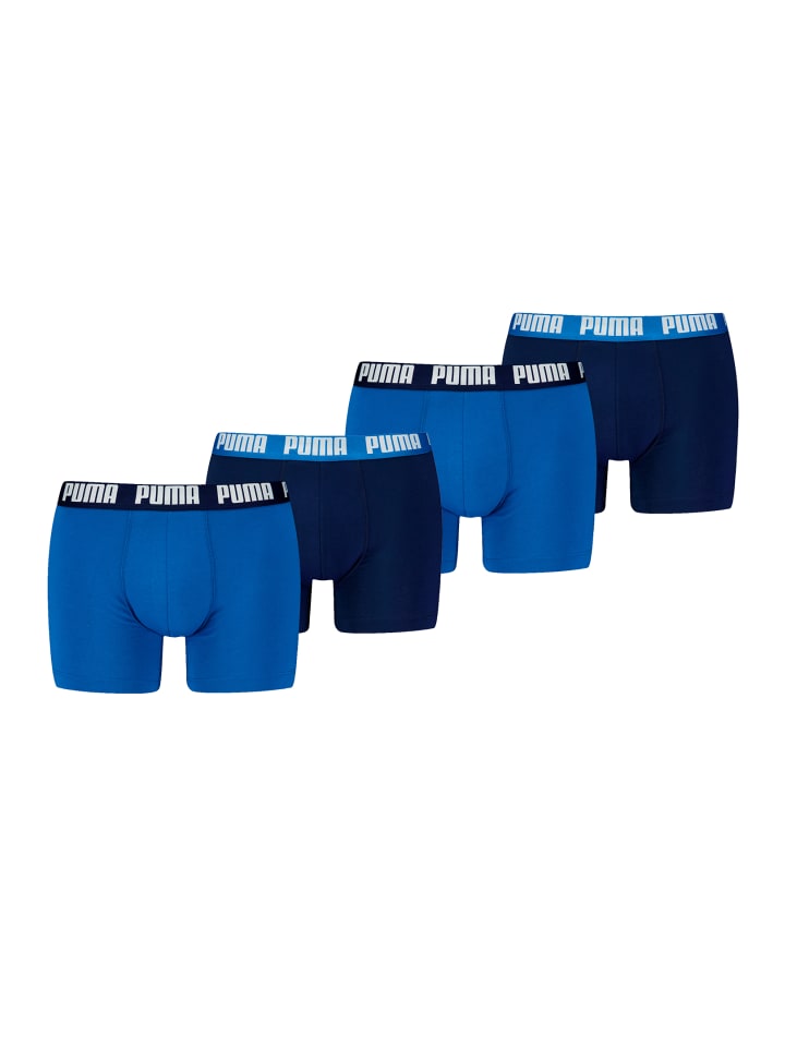 

Боксерские шорты PUMA MEN EVERYDAY BASIC BOXERS 2P в цвете 003 - True Blue