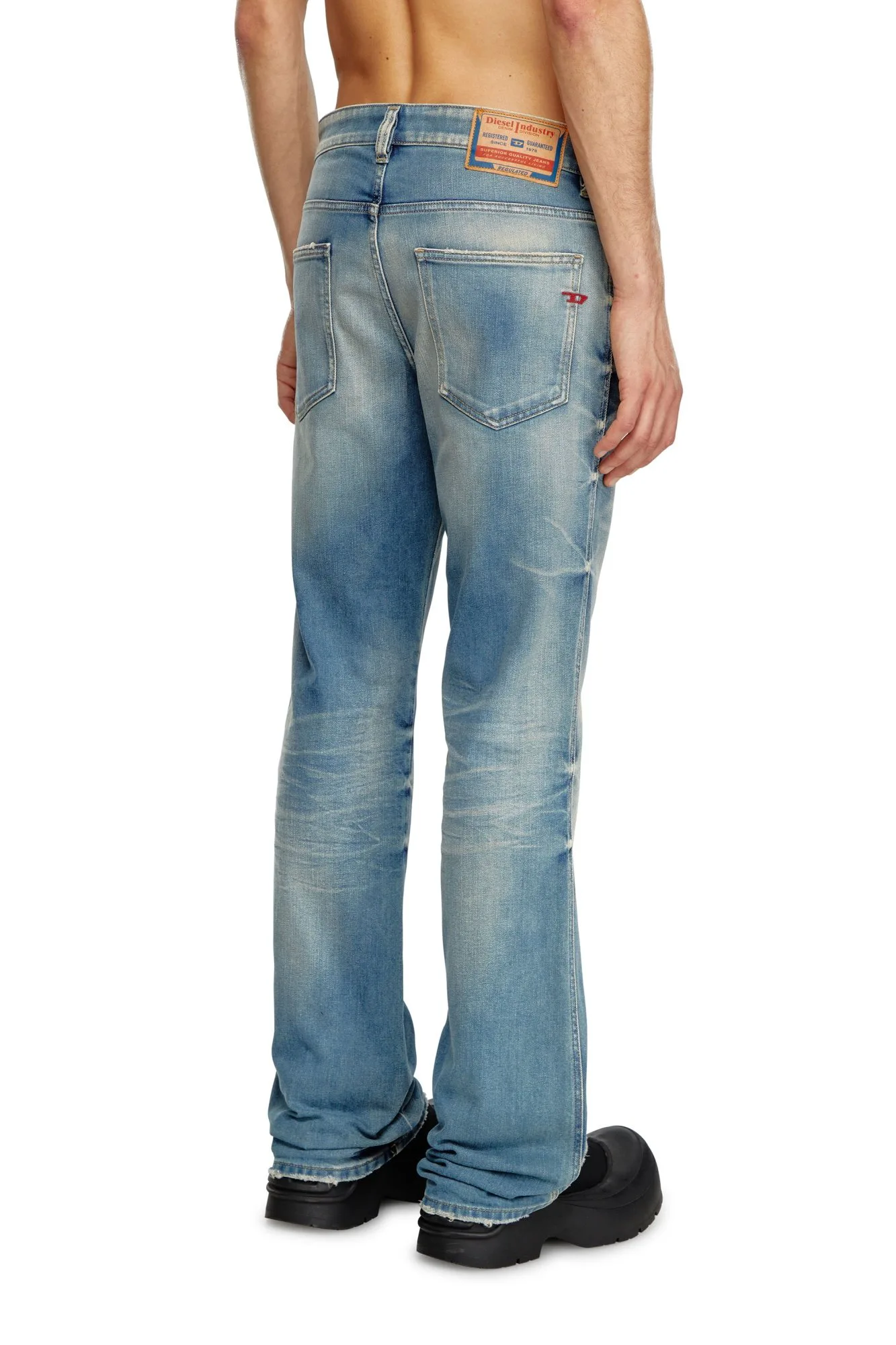Мужские джинсы-клеш Slim Bootcut Denim 1998 D-BUCK Diesel, Indigo Blue — фото 2