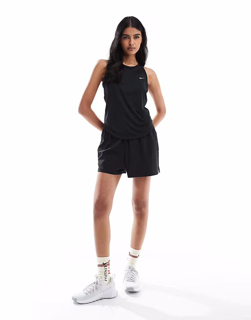 Топ Nike Running Tempo Dri-FIT черного цвета — фото 2