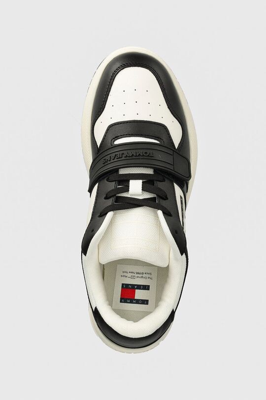 Кроссовки TJW RETRO BASKET FLATFORM на липучке Tommy Jeans, черный — фото 4