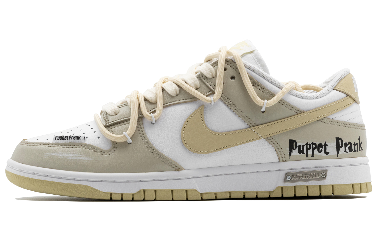 

Nike Dunk Low Top мужские скейтборд обувь beige yellow