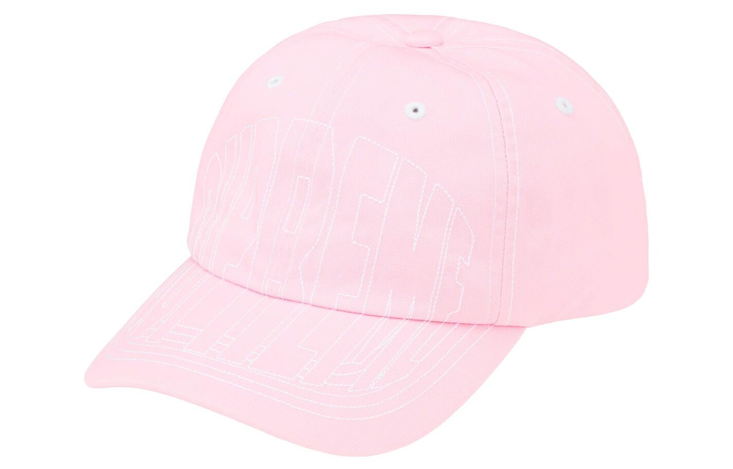 

Кепка Supreme Visor Stitch, розовый