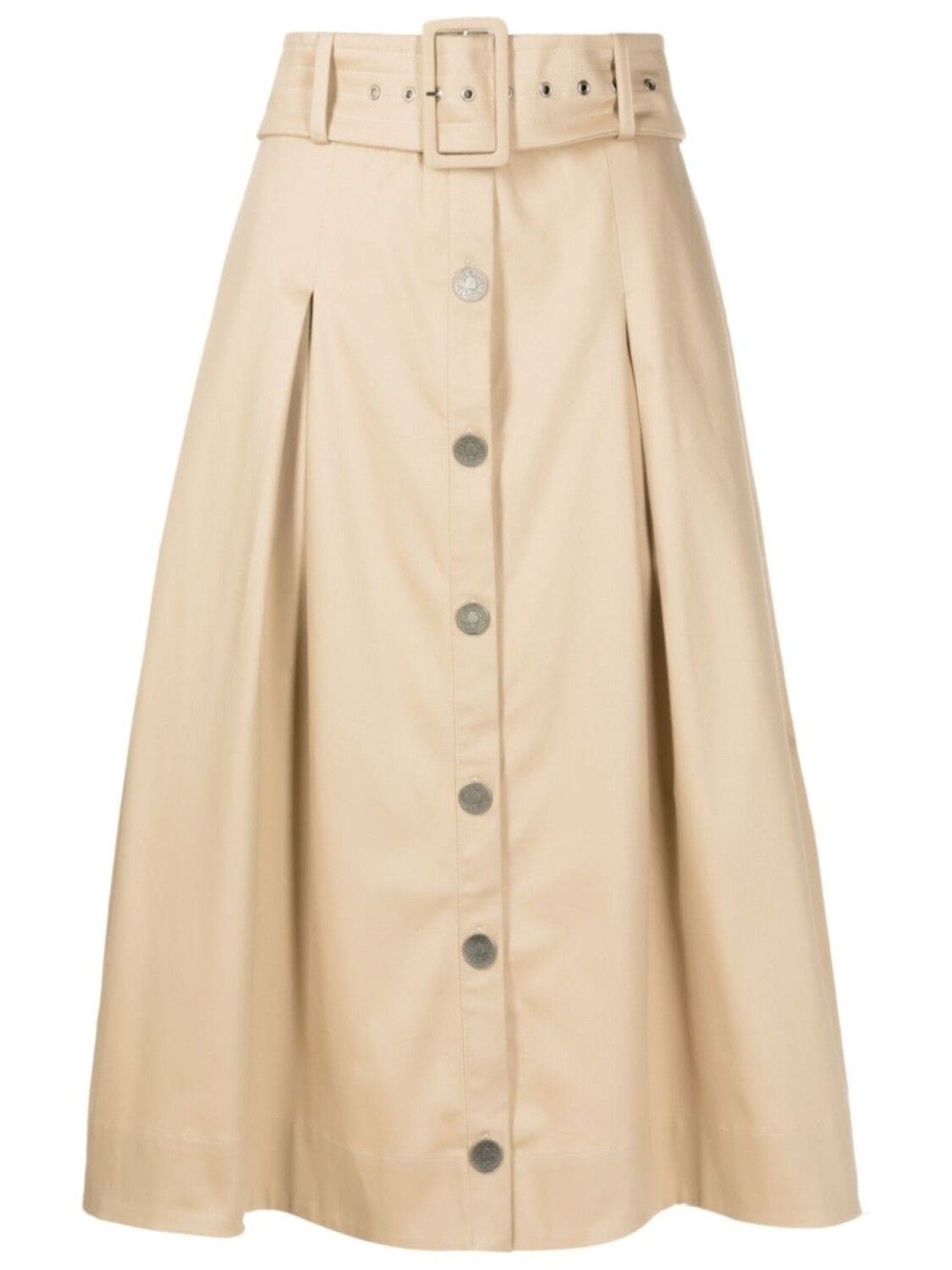 

Isolda Virginia midi utility skirt, нейтральный цвет