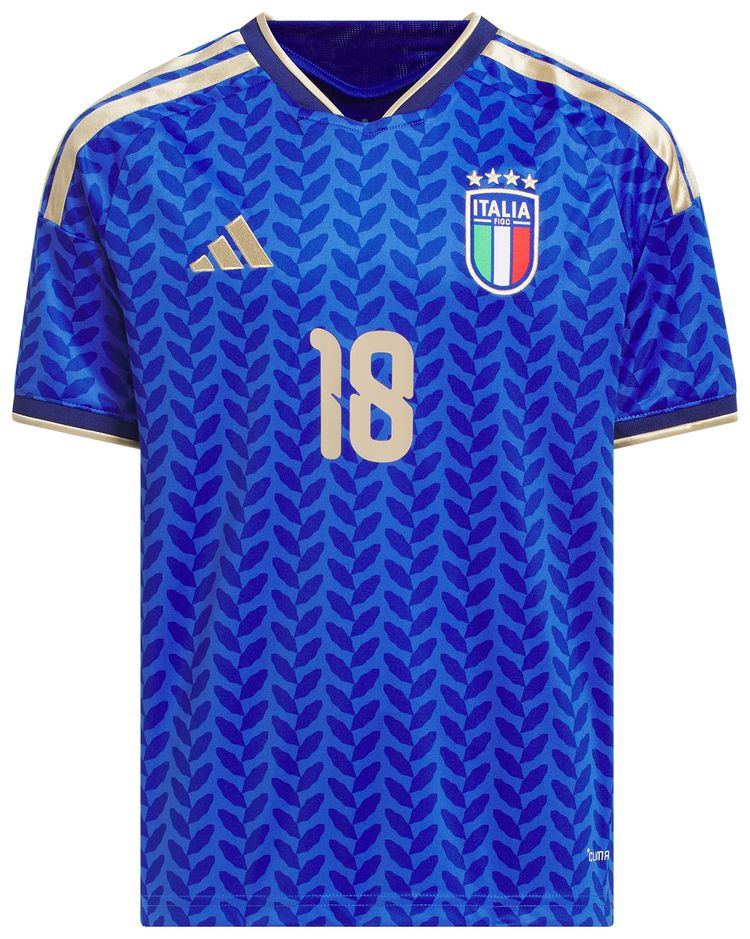 

Домашняя футболка Adidas Italy 26 Barella, синий
