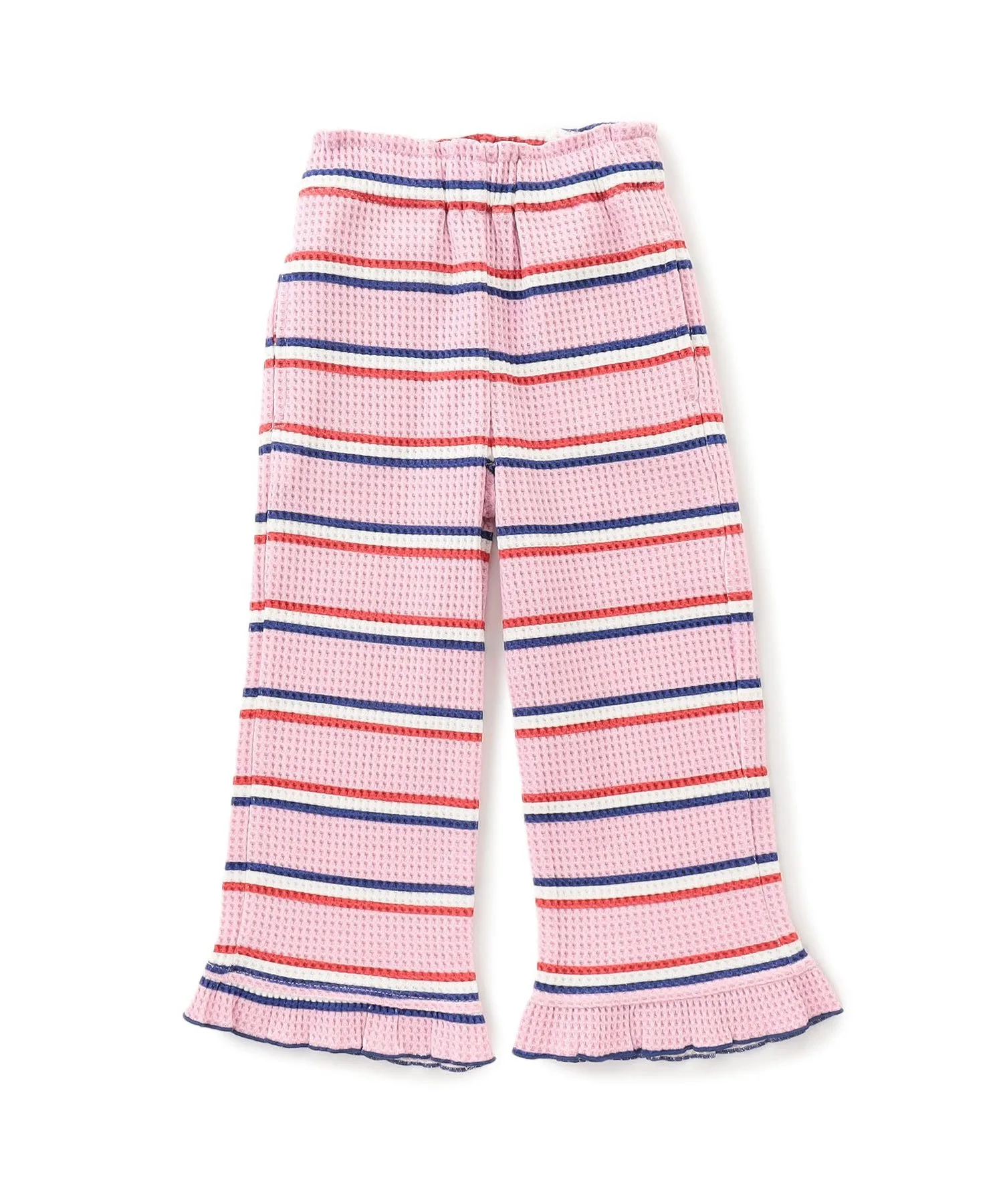 Детские штаны waffle из 100% cotton BREEZE baby pink — фото 2