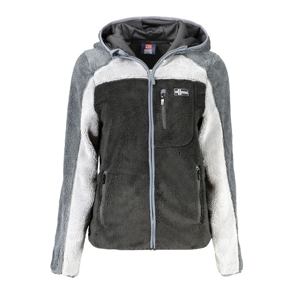 

Черная женская куртка из полиэстера Geographical Norway