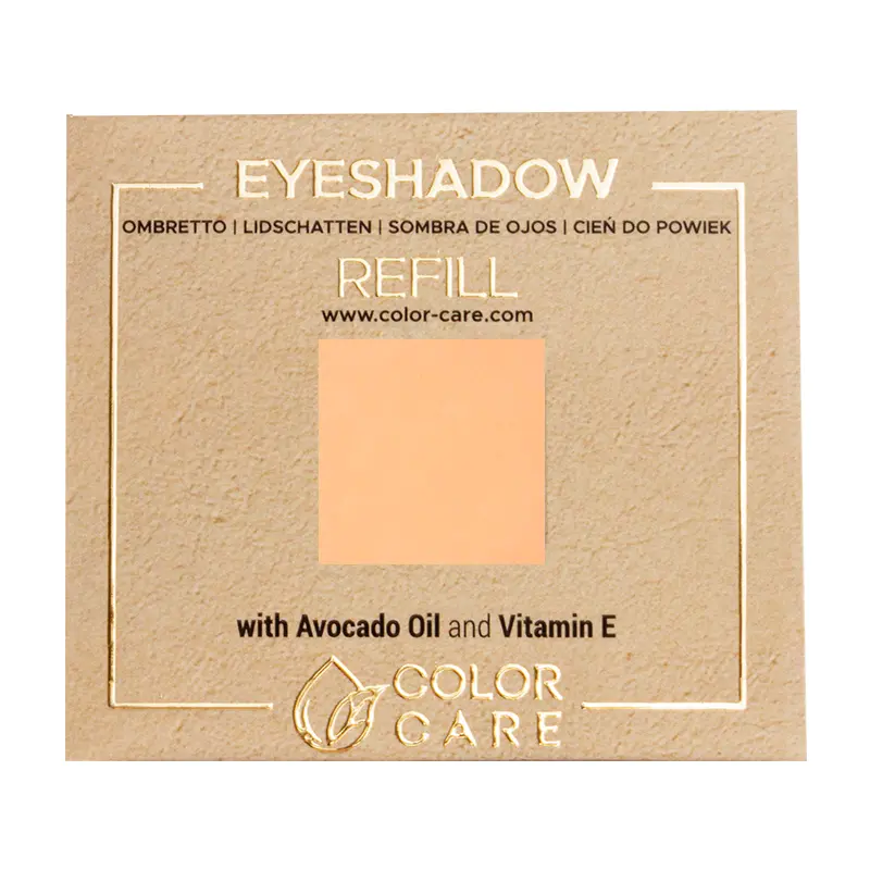 

Матовые веганские тени для век - 012 bermuda Color Care Matte - Nude Beige, 2 гр