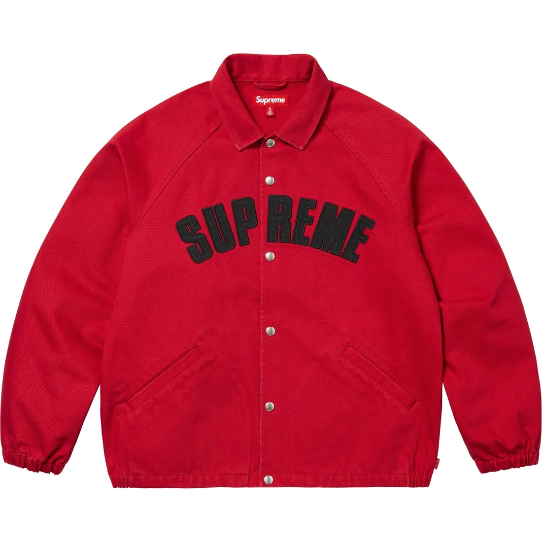 

Supreme Курка джинсовая тренерская, Red/Red