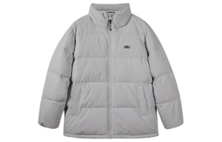 

Пуховая куртка унисекс с воротником-стойкой, легкие, другие Skechers, stand collar-золото