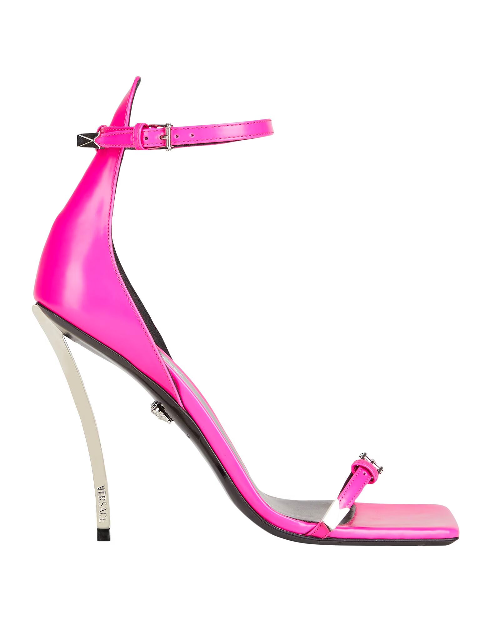 Сандалии Versace, фуксия