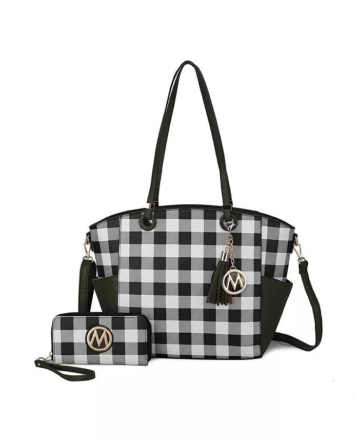 

Большая сумка Karlie с кошельком от Mia K Mkf Collection, зеленый
