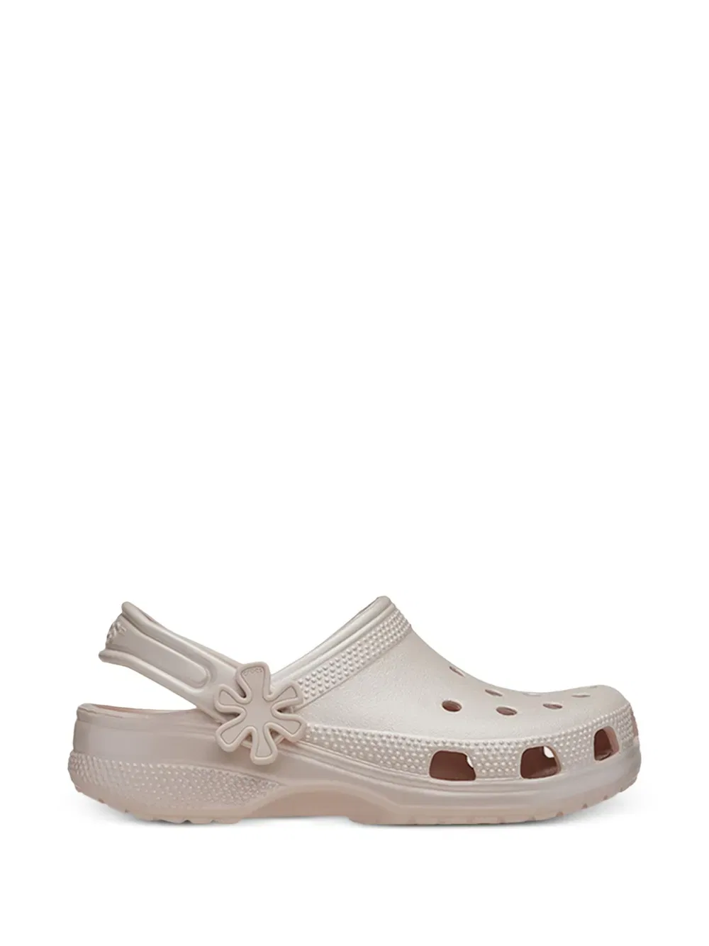 Классические сандалии с жемчужным блеском Crocs Kids, розовый